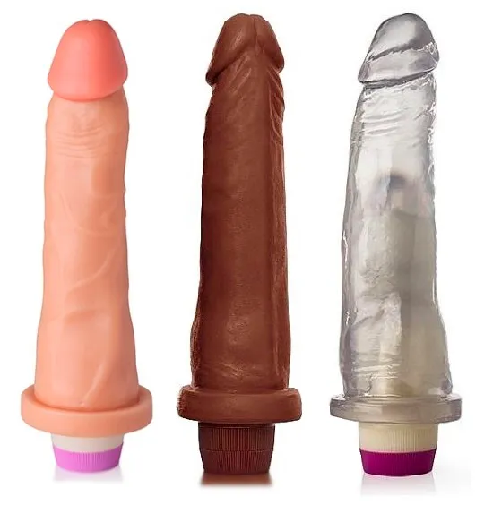 Pênis Vibrador sem Fio 18cm x 4,5cm - ADAO17