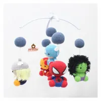 Móbile Super Heróis + Bolinhas  - Foto 11