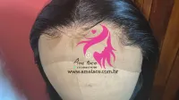 Lace HUMANA Versão Liso 50 cm 300 gramas Front HD humana AlBan cabelo brasileiro repartição LivreBig®  - Foto 35