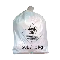 SACO LIXO 50 LTS INFECTANTE