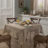 Toalha Quadrada Valencia Desert Lisa 1,50M X 1,50M - Foto 2