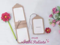 G1.335  Gabarito de Moldes em MDF Suporte Tag para clips e ponteiras - Foto 3