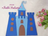 G1.343  Gabarito de Moldes em MDF Castelinho - Foto 2