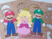  G1.340  Gabarito de Moldes em MDF Coleção Mário Bross - Foto 2