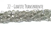 Fio de Cristal Grafite Transparente - 22