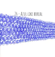 Fio de cristal Azul Like boreal - 24