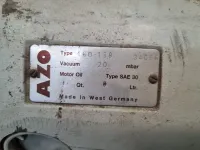 Bomba vácuo AZO 5 CV - Cód. 1555 - Foto 8