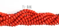 Fio de cristal Rubi - 35