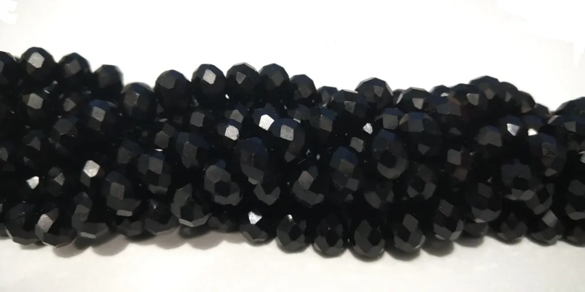 Fio de cristal Preto - 46