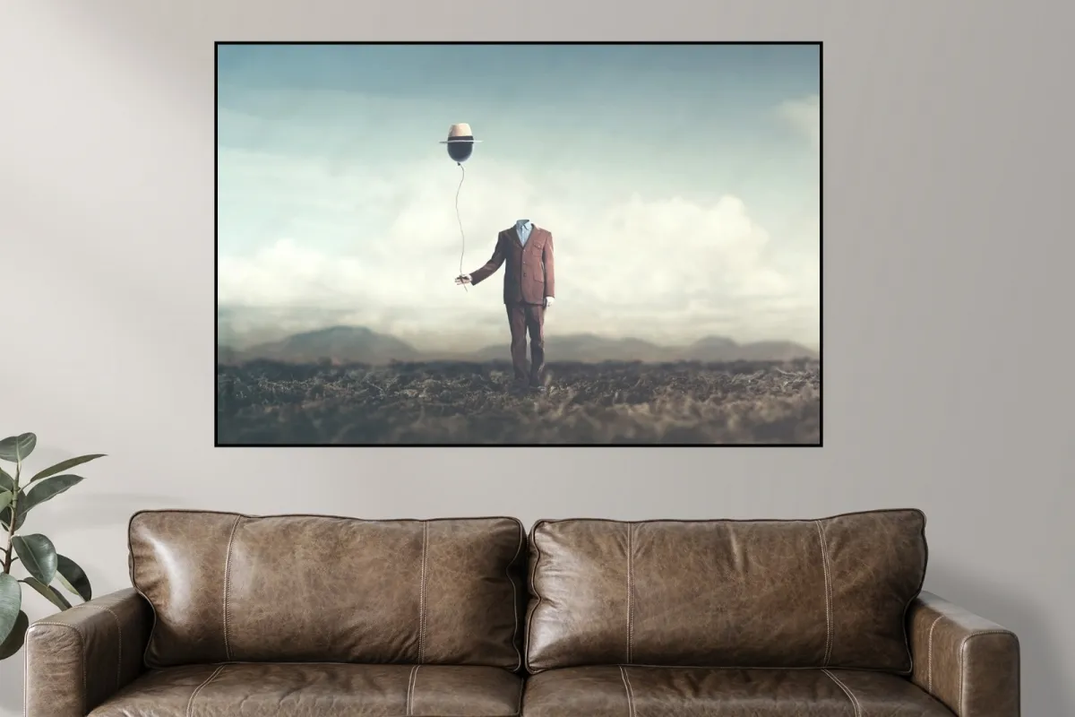 Quadro Cabeça de Balão Imagem