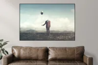 Quadro Cabeça de Balão - Foto 2