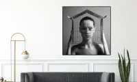 Quadro Mulher na gaiola - Foto 2