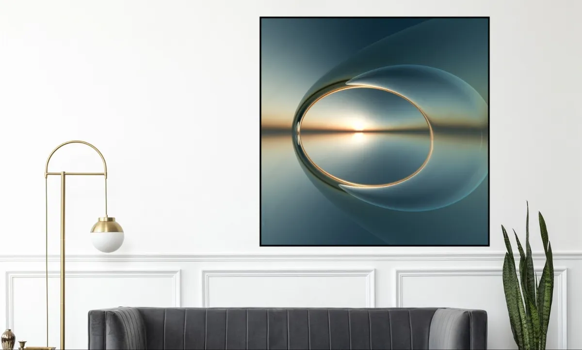 Quadro Horizonte surrealista 