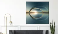 Quadro Horizonte surrealista  - Foto 2
