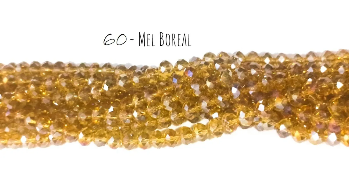 Fio de cristal Mel Boreal - 60