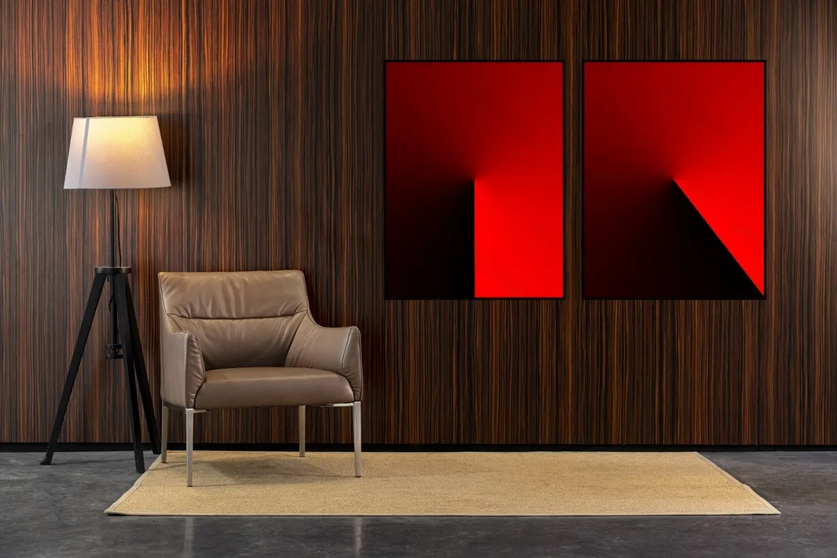  Dupla Abstrata Red 5 Imagem