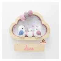 Passarinhos - 3 balões - Nuvem P - Porta de Maternidade - Foto 17