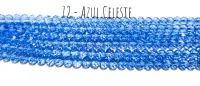 Fio de cristal Azul Celeste - 72