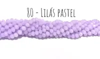 Fio de cristal Lilas Pastel - 80