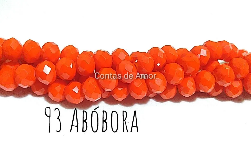 Fio de cristal Abobora - 93 Imagem