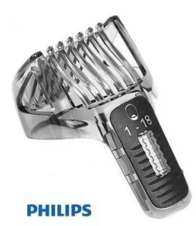 Pente 1-18 Ajustes Aparador Philips Multigroom Qg 3339/15 Imagem