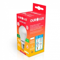 LÂMPADA BULBO LED 9W 6500K BRANCO FRIO