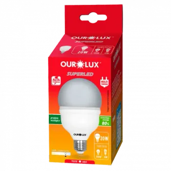 SUPER LED ALTA POTÊNCIA T 20W BIV 6500K E27