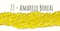 Fio de cristal Amarelo Boreal - 77