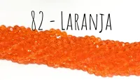 Fio de cristal Laranja - 82