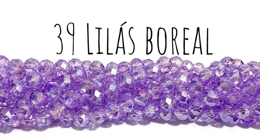 Fio de cristal Lilás Boreal - 39