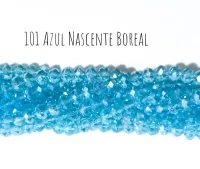 Fio de cristal Azul Nascente Boreal - 101