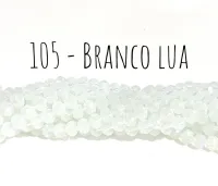 Fio de cristal Branco Lua - 105