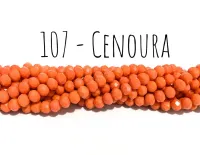 Fio de cristal Cenoura - 107