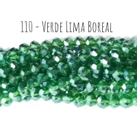 Fio de cristal Verde Lima Boreal - 110