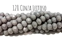 Fio de cristal Cinza Leitoso - 128