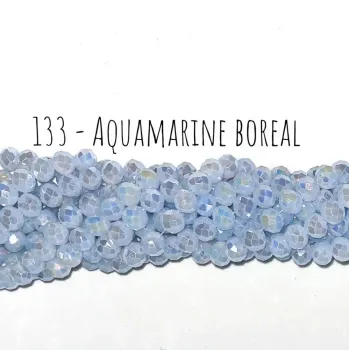 Fio de cristal Aquamarine - 133