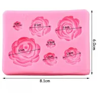 Molde de Silicone Flores e Folhas  - Foto 2