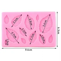 Molde de Silicone Flores e Folhas  - Foto 3