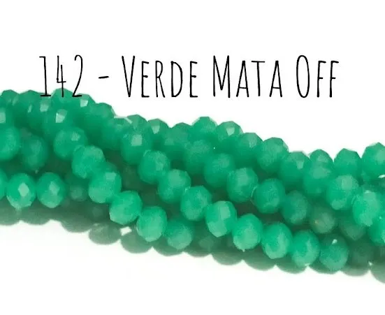 Fio de cristal Verde Mata Off - 142 Imagem