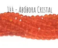 Fio de cristal Abobora Cristal - 144