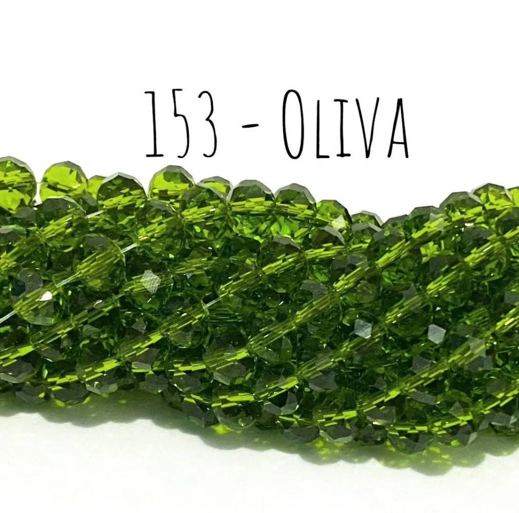 Fio de cristal Oliva - 153