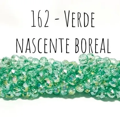 Fio de cristal Verde Nascente Boreal - 162 Imagem