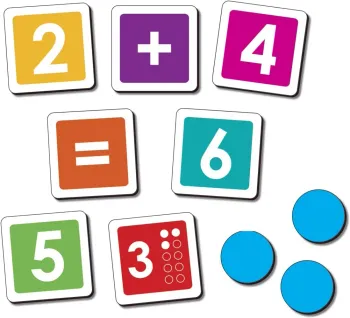 Kit Números E Quantidades Magnético 116 Peças - Foto 2