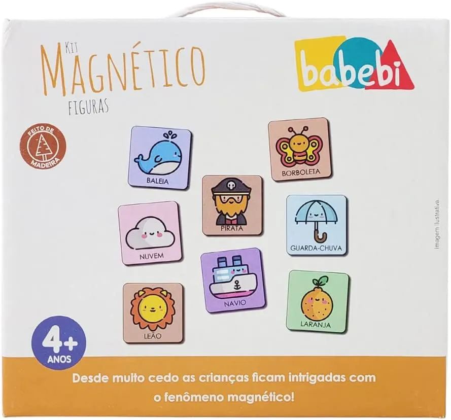 Kit Magnético Figuras 116 Peças