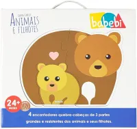 Quebra-Cabeça Animais e Filhotes