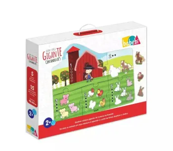 Quebra-Cabeça Gigante - CONTANDO ATÉ 5 