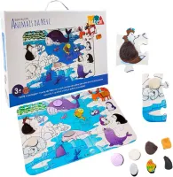 Quebra-cabeça Tátil - Animais Da Neve - Foto 2