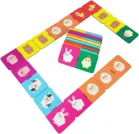 Super Dominó Animais Da Fazenda - Educativo e Pedagógico  - Foto 2