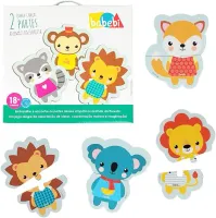 Quebra Cabeça Infantil - Animais da Floresta  - Foto 2