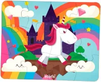 Quebra Cabeça Infantil Gigante Educativo Unicórnio 12 Peças - Foto 2